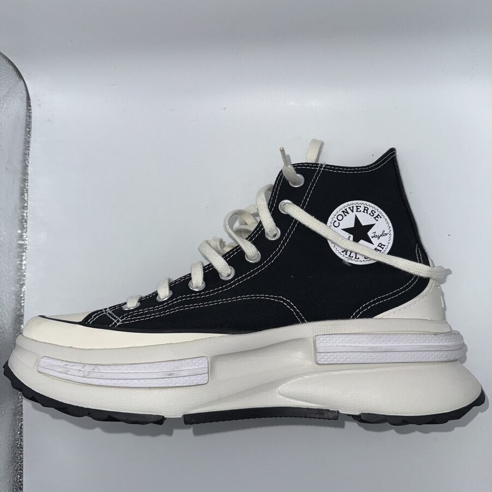 Converse Run Star Legacy CX Hi Black Egret White Men 8.5 Women 10 A00869C - Picture 11 of 15